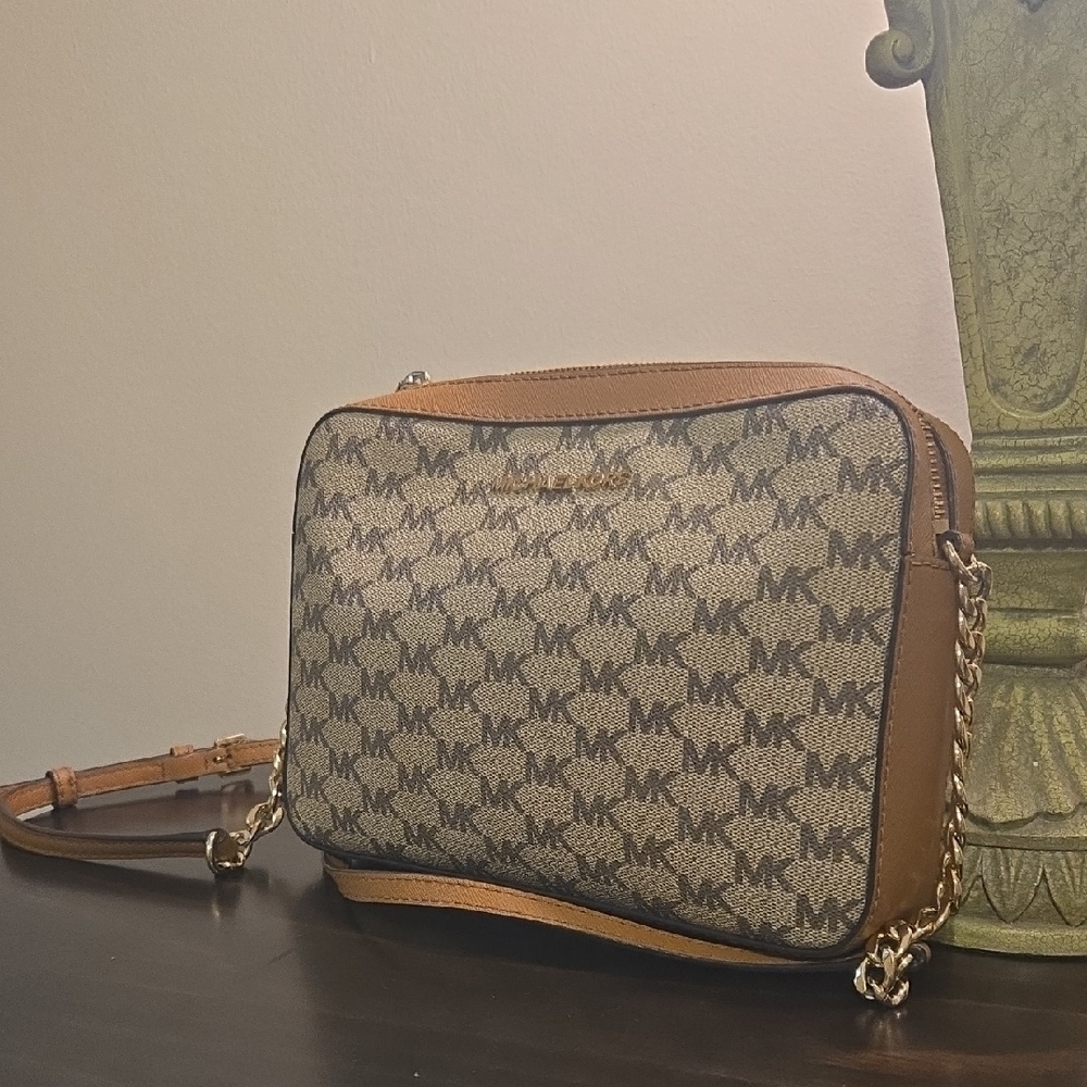 Michael Kors Brown Small Crossbody Bag